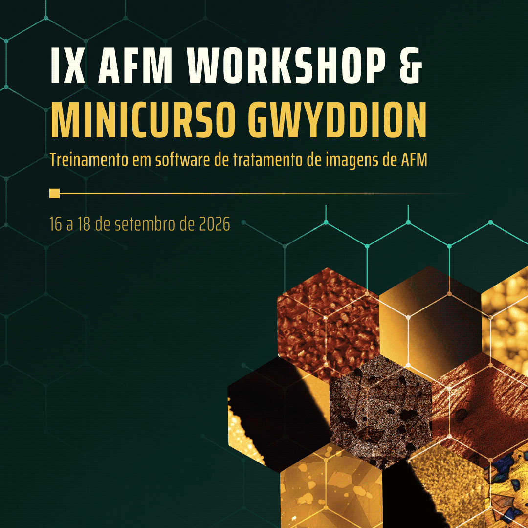 IX AFM Workshop e Minicurso Gwyddion 2026 - Sponsorship
